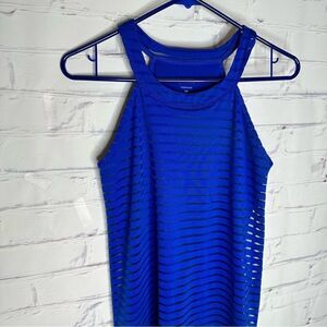 Peach XS  blue dress‎